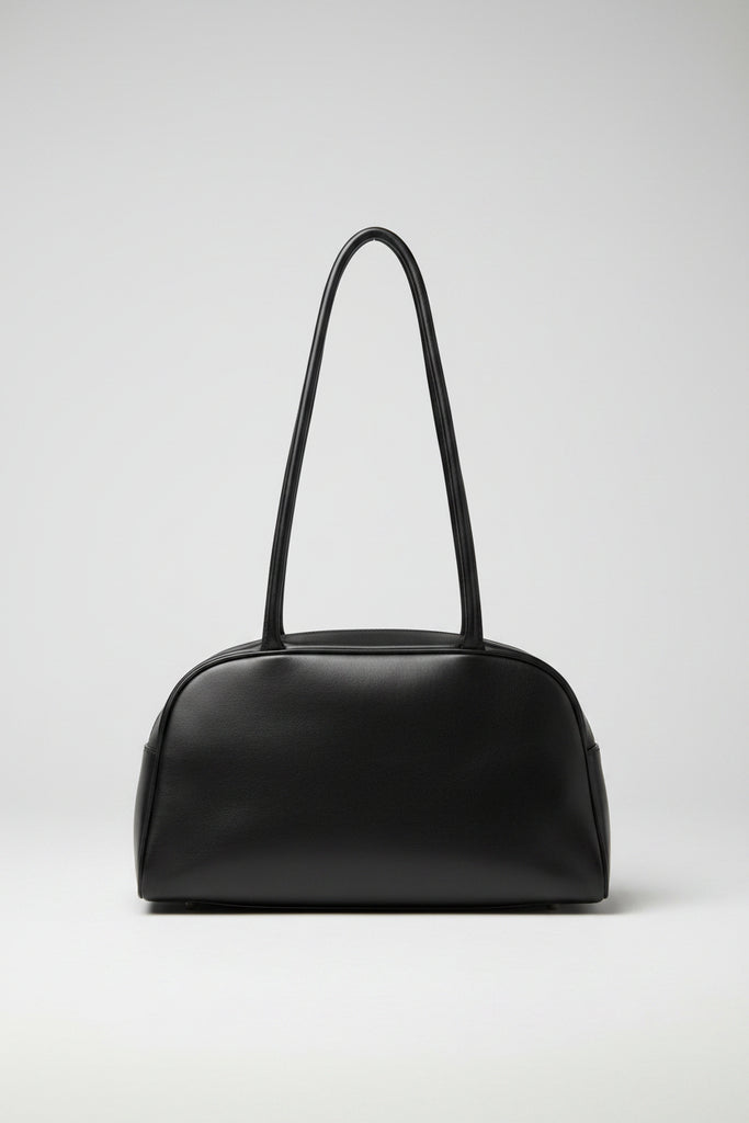 CollardManson Alycia Bowling Bag in black Leather