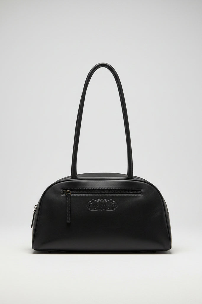 CollardManson Alycia Bowling Bag in black Leather