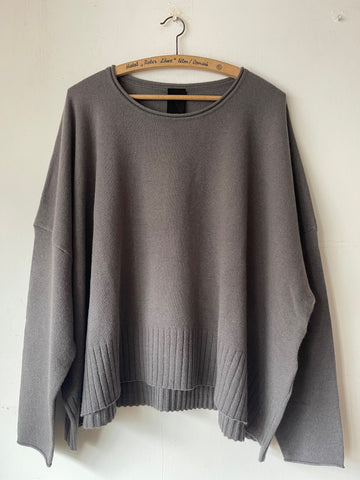 Rundholz AW25 3450708 pullover dark grey