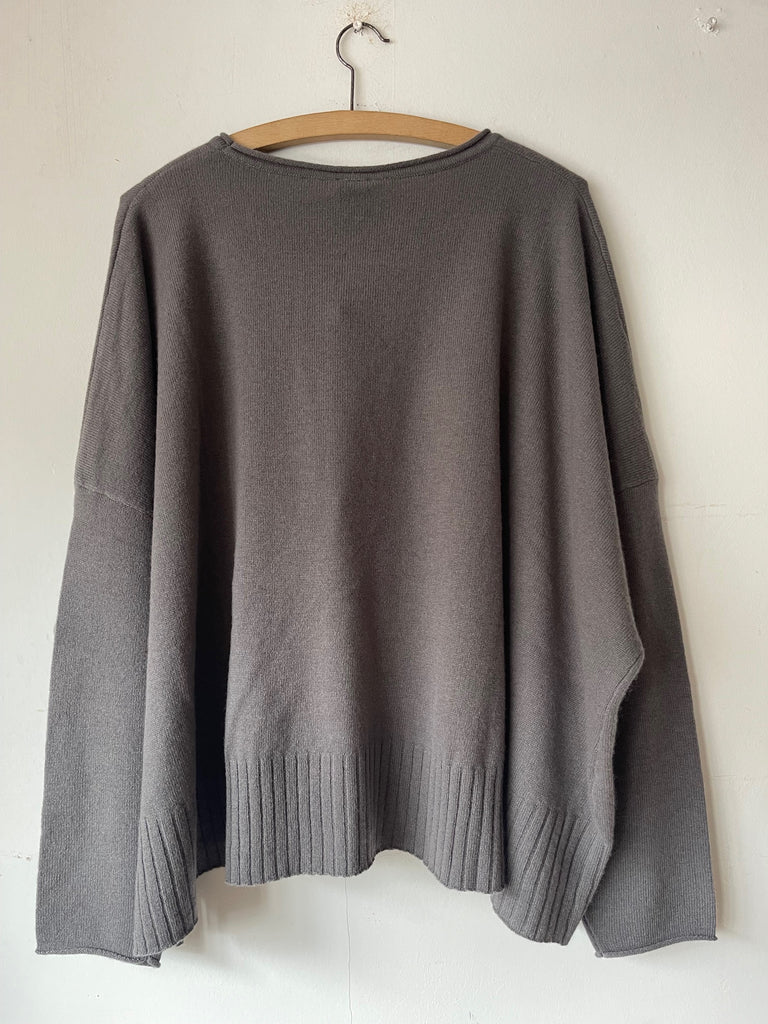 Rundholz AW25 3450708 pullover dark grey