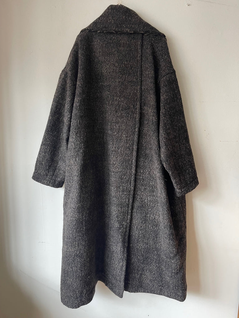Rundholz AW25 1121201 coat turf mel