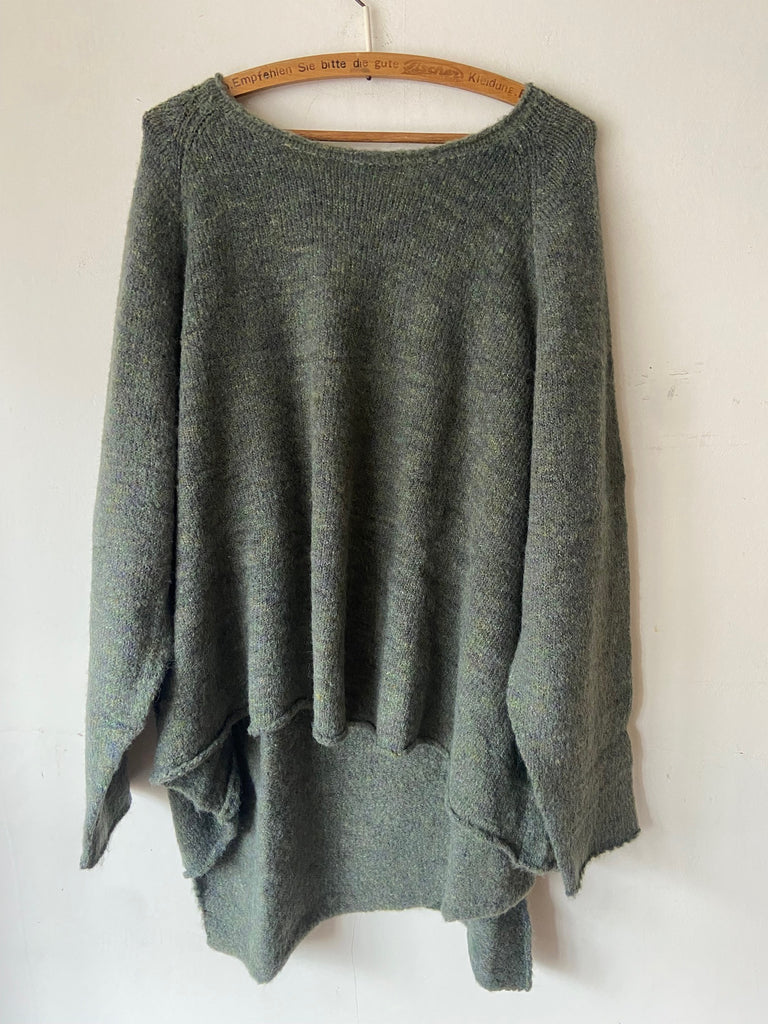 Rundholz AW26 3580701 pullover park melange
