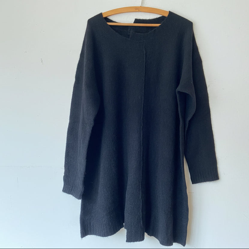 Rundholz AW26 3317003 knited tunic black