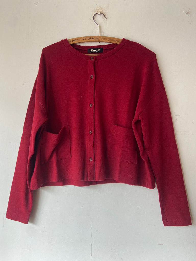 MAMA B AW26 LEAH CARDIGAN SCURO