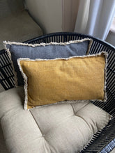 Dara Cotton Cushion 30x50cm - Mustard