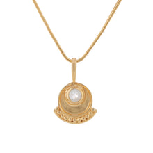 Egon necklace - gold moon