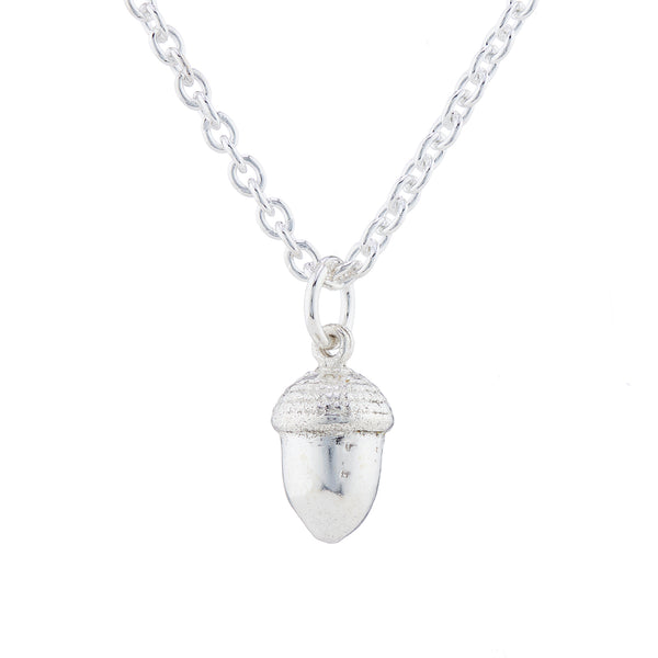 CollardManson 925 silver Acorn Necklace