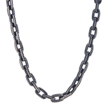 WDTS Tenes  - Oxidised 925 Silver chain
