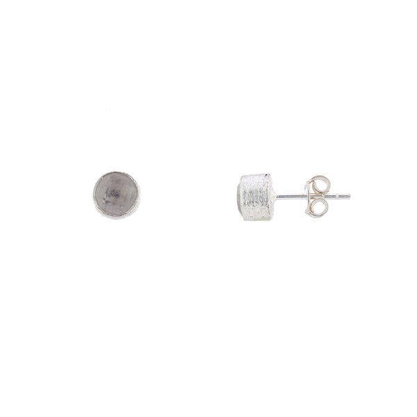 CollardManson 925 Silver R Moonstone Brushed studs