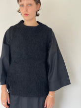 WDTS - Reena Mohair vest - black