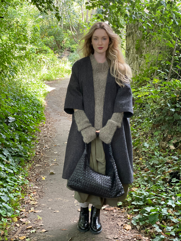 Priscilla Bag -  Black Woven
