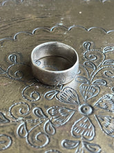 WDTS silver band, 925 Silver ring unisex