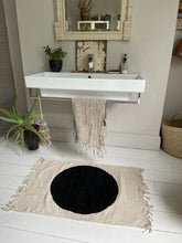 Mat / Rug Black Circle