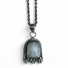 Kara silver necklace