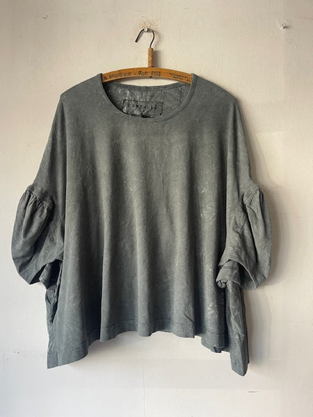 Rundholz SS26 2560504  Tshirt - Seaweed Fog