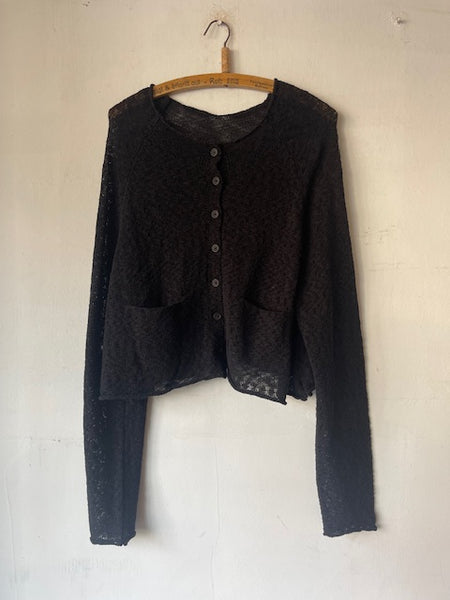 Rundholz SS26 3567113 Cardigan Black
