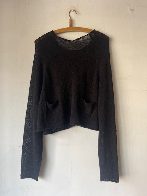 Rundholz SS26 3567113 Cardigan Black