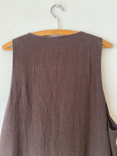 WDTS Mischa Dress Brown Linen