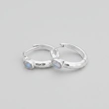 Amelia, Small stone earrings - 925 Silver Earrings