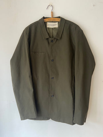 WDTS Mens Worker Jacket Olive Green