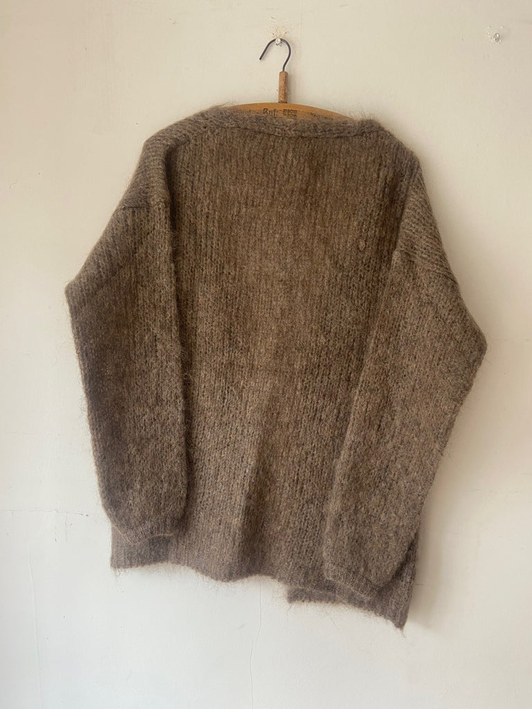 WDTS - Karla Mohair Cardigan - Walnut