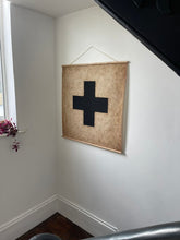 Black Cross Canvas Wall Art