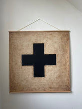 Black Cross Canvas Wall Art