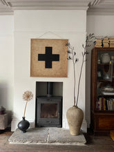 Black Cross Canvas Wall Art