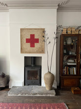 Red Cross Canvas Wall Art