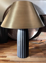 Mira lamp - Antique brass finish Iron and antique black finish aluminium