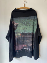 Rundholz AW25 2300504 t-shirt waikiki black print