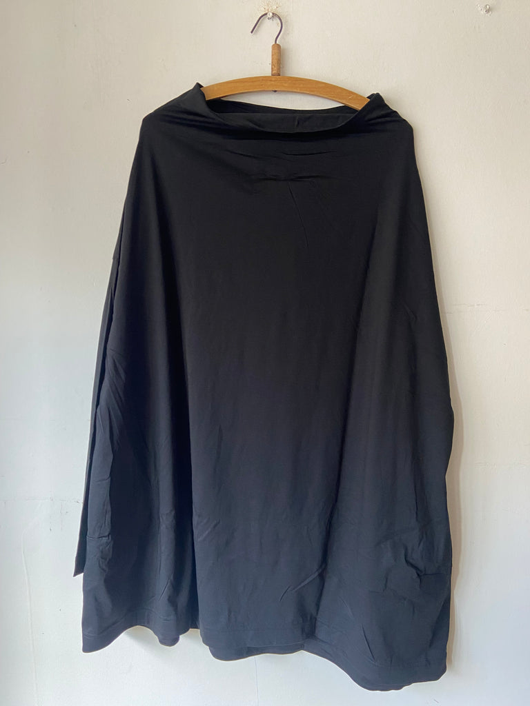 Rundholz AW25 2300504 t-shirt waikiki black print