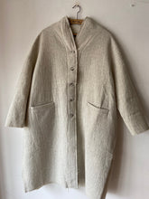 MAMA B AW25 Azimut Coat - Naturale