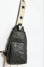 WDTS Crossbody Sling Bag w black star strap