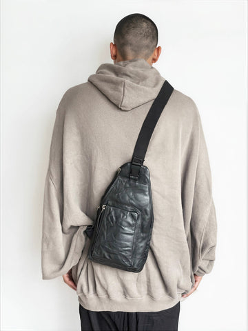 WDTS cloudy leather Crossbody Sling Bag