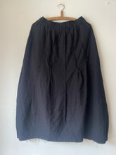 MAMA B AW25 NUNA SU PLAIN FRAYED HEMS SKIRT