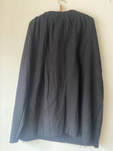 MAMA B AW25 NUNA SU PLAIN FRAYED HEMS SKIRT
