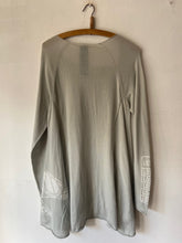 Rundholz SS25 3410703 pullover grey off-white