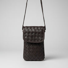 Priscilla Phone Bag -  Brown Woven