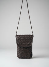 Priscilla Phone Bag -  Brown Woven