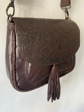 CollardManson Jasmin Bag- Brown Floral