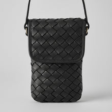 Priscilla Phone Bag -  Black Woven