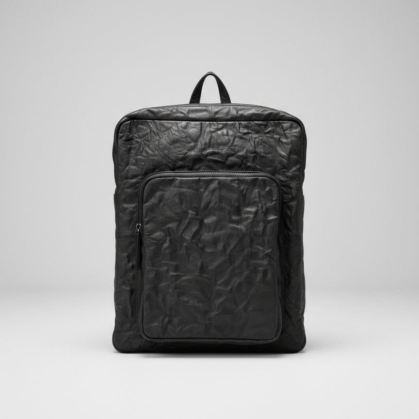 WDTS Isaiah Backpack- Cloudy Black Leather - backpack