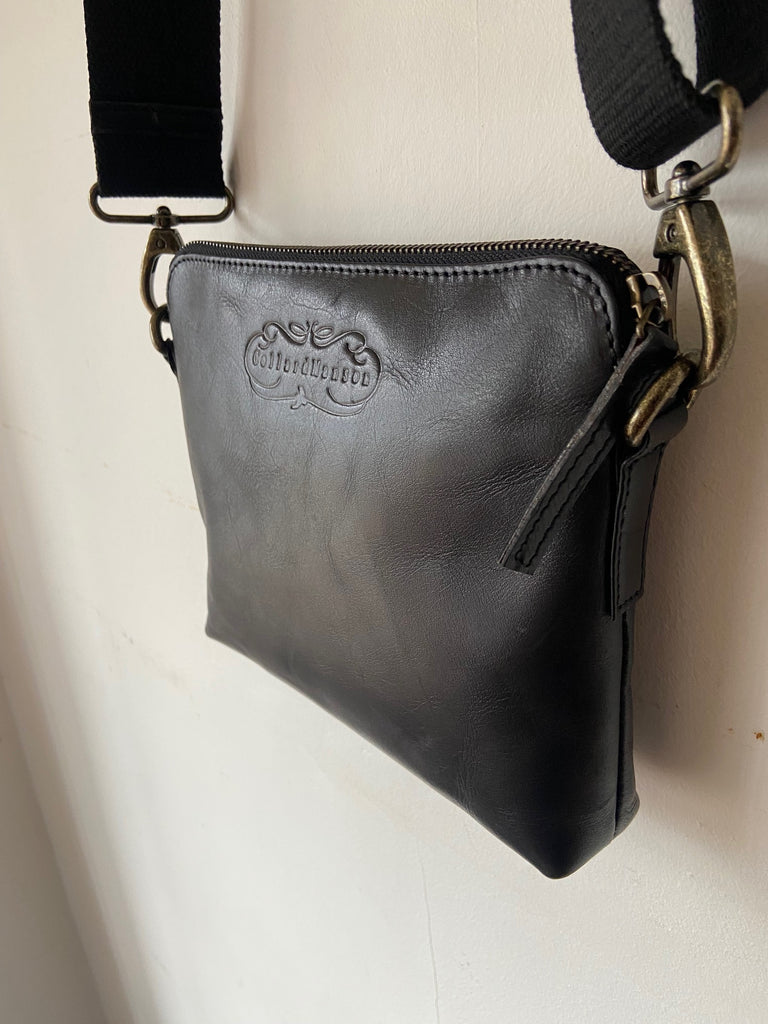 CollardManson Elsie Bag- Black Leather