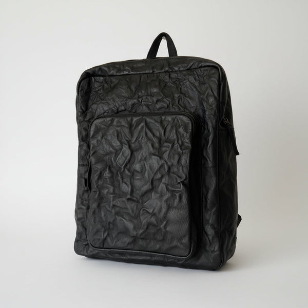 WDTS Isaiah Backpack- Cloudy Black Leather - backpack
