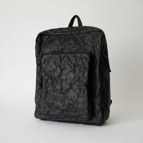 WDTS Isaiah Backpack- Cloudy Black Leather - backpack