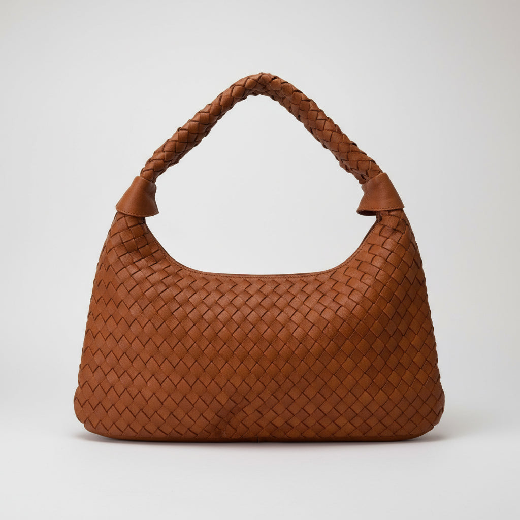 Priscilla Bag -  Tan Woven