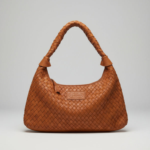 Priscilla Bag -  Tan Woven