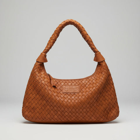 Priscilla Bag -  Tan Woven