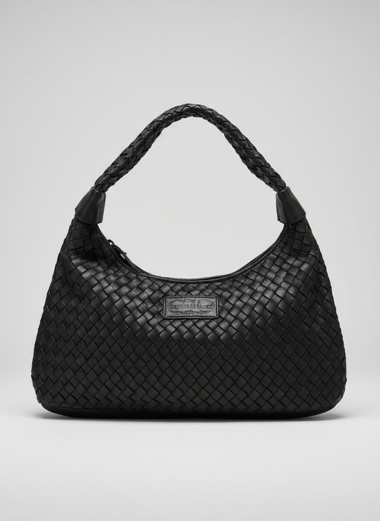 Priscilla Bag -  Chocolate Brown Woven